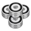 4pcs SP4010 Speaker Isolation Spike Stand Foot 40x20mm   1.57x0.78in Speaker Spikes for DAC Amplifier Recorder