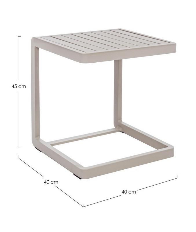 Kolli Coffee Table 40X40 Gray