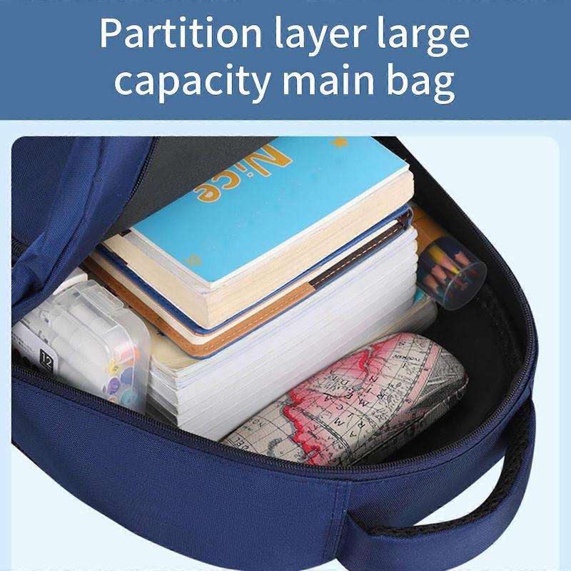 Kids Astronuter Style Backpacks With Spacious Interior Tear Resistant Oxford Cloth School Bag Casual Daypack for Kids Green