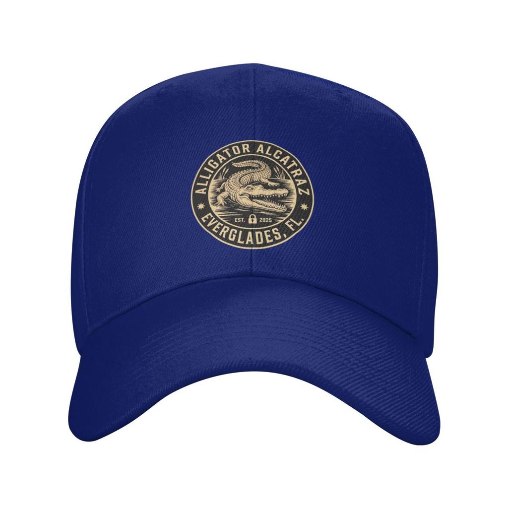 Alligator Alcatraz Florida Everglades Baseball Caps Snapback Men Women Hats Adjustable Cap Streetwear Baseball Hat Casquette