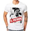 Pablo Escobar Print Tshirt Unisex Brand Narcos Funny Unisex Tshirt White Short Sleeve Summer Top Tees Hipster Harajuku