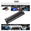 1 Unit 12 Boxes Fuse Box Fuse Marine Led Indicator Fuse Panel Cover and Fuse Automatic Replacement Fuse Block Directed Copper Screw