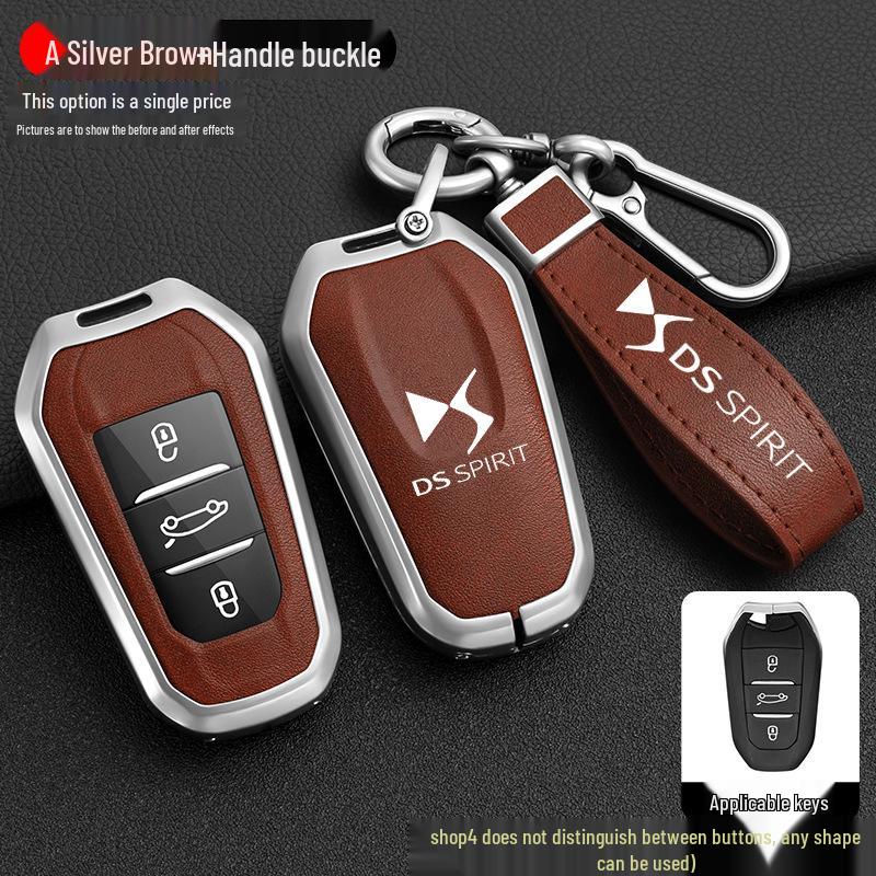 High-Grade Protective Key Case for DS3/DS4/DS5LS/DS6/DS7/DS9 Classic Cars