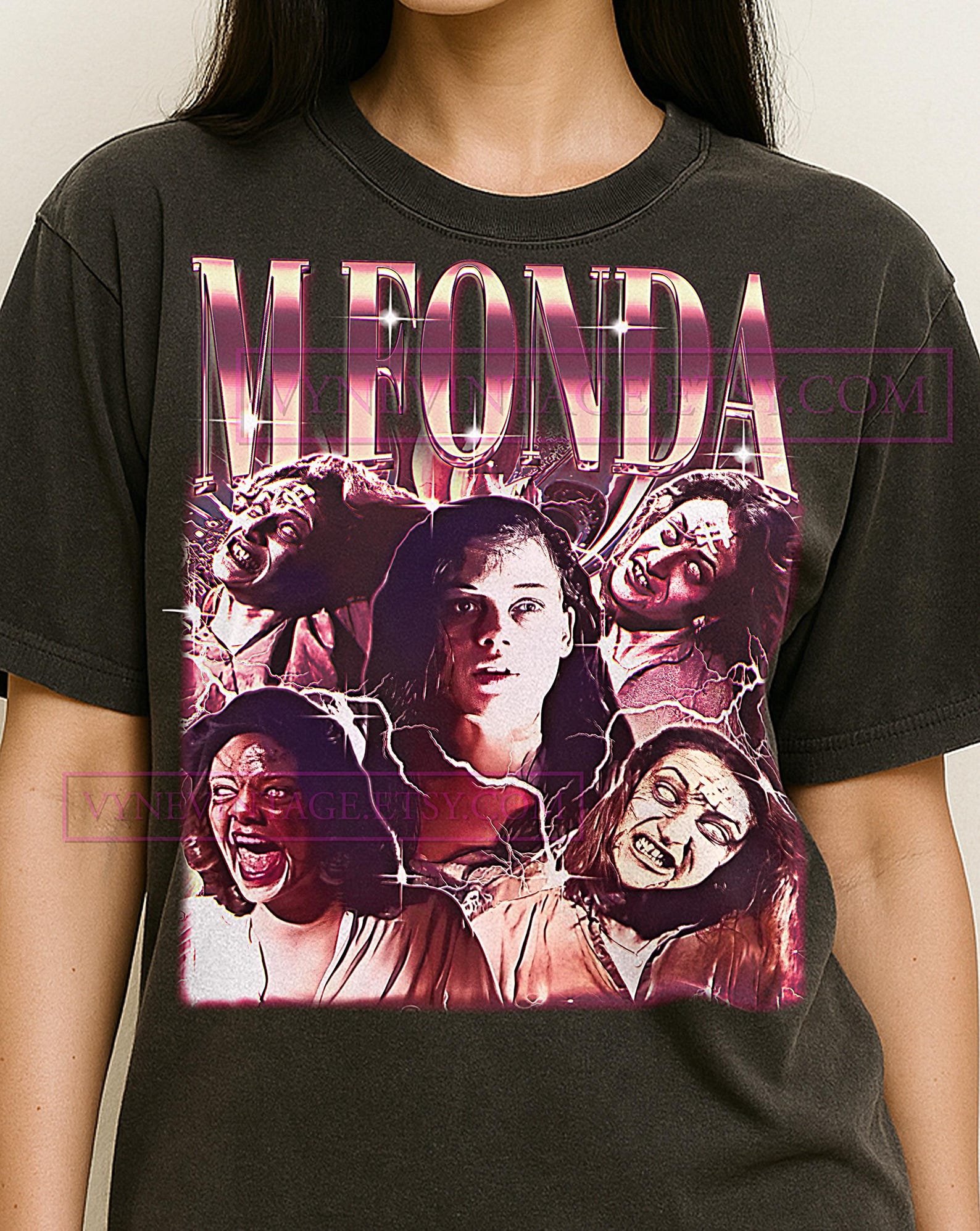 JANE FONDA T-Shirt, Vintage Actress Star Legend Performer Tee, 90s Retro Throwback, Jane Fonda Sweater 4XL