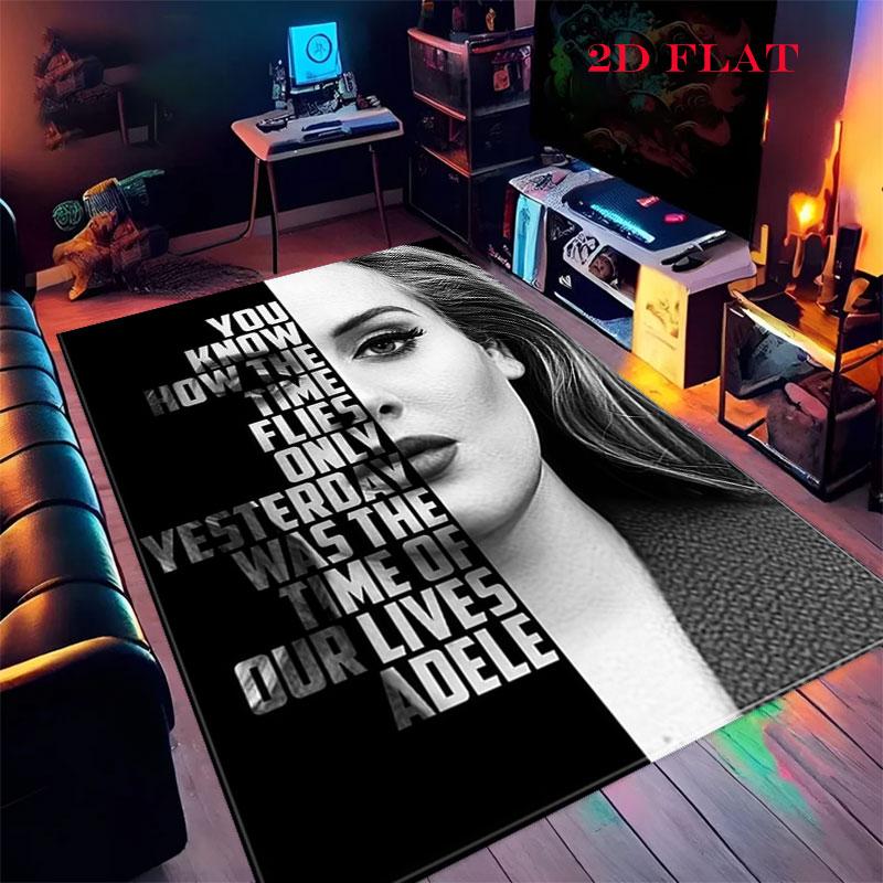Adele Soul Carpet Rug for Living Room Bedroom Home Sofa Decoration,Kids play Nonslip Floor Mat