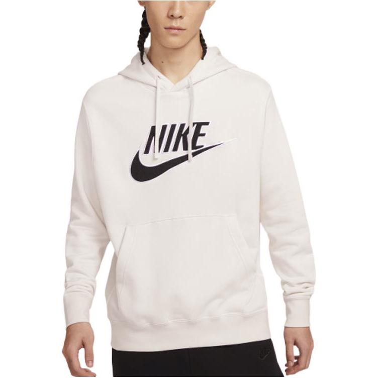 Nike Sweatshirts Men's White Hooded Moderate Regular DX1518-030