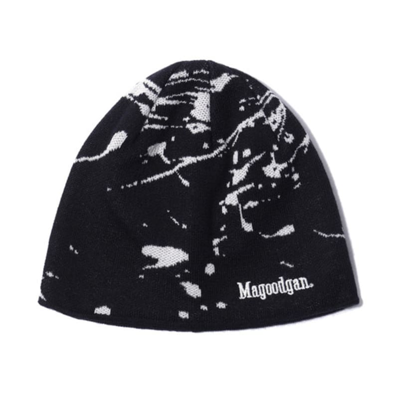 

MAGOODGAN Головной убор 9310 Оранжевая крашеная черная шапка-бини FREE