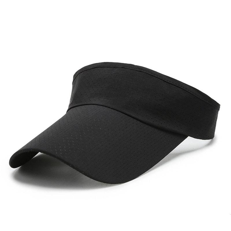 Verstellbare, atmungsaktive Sonnenhüte für den Sommer für Männer und Frauen, UV-Visierschutz, Oberteil leer, Golf, Laufen, Tennis, Sonnenschirm, Sport, Baseball