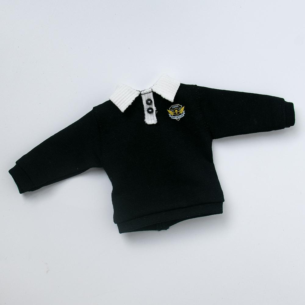

Blythe clothes Loose Fit Fashion Lapel Sweatshirt Sportswear Simple Long Sleeve for Licca Azones Ob 22 Ker YMY doll accessories Blytht size