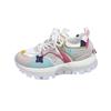 22 Spring New Models Show Feet Small Casual Forrest Gump Shoes European Soft Leather Color Matching Dad Shoes