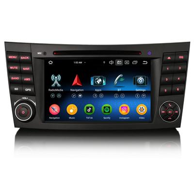 EU ES6581E 7" IPS Android 16.0 DSP CarPlay Auto Auto DVD-Player GPS für Mercedes Benz E-Klasse W211 CLS-Klasse W219 Autoradio
