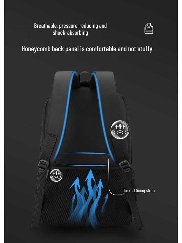 15,6-Zoll Mehrfachfach-Laptop-Rucksack für Geschäft, Reise und Pendeln