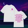 July Retro Male and Female Rapper Tshirts Fashionable Hiphop Casual Cotton Shortsleeved Tshirts for Male and Female Couples