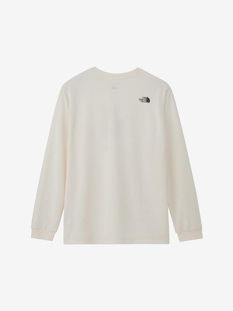 North 66 Statement Crew Size M [The Face] Long-Sleeve T-Shirt, Off-White,