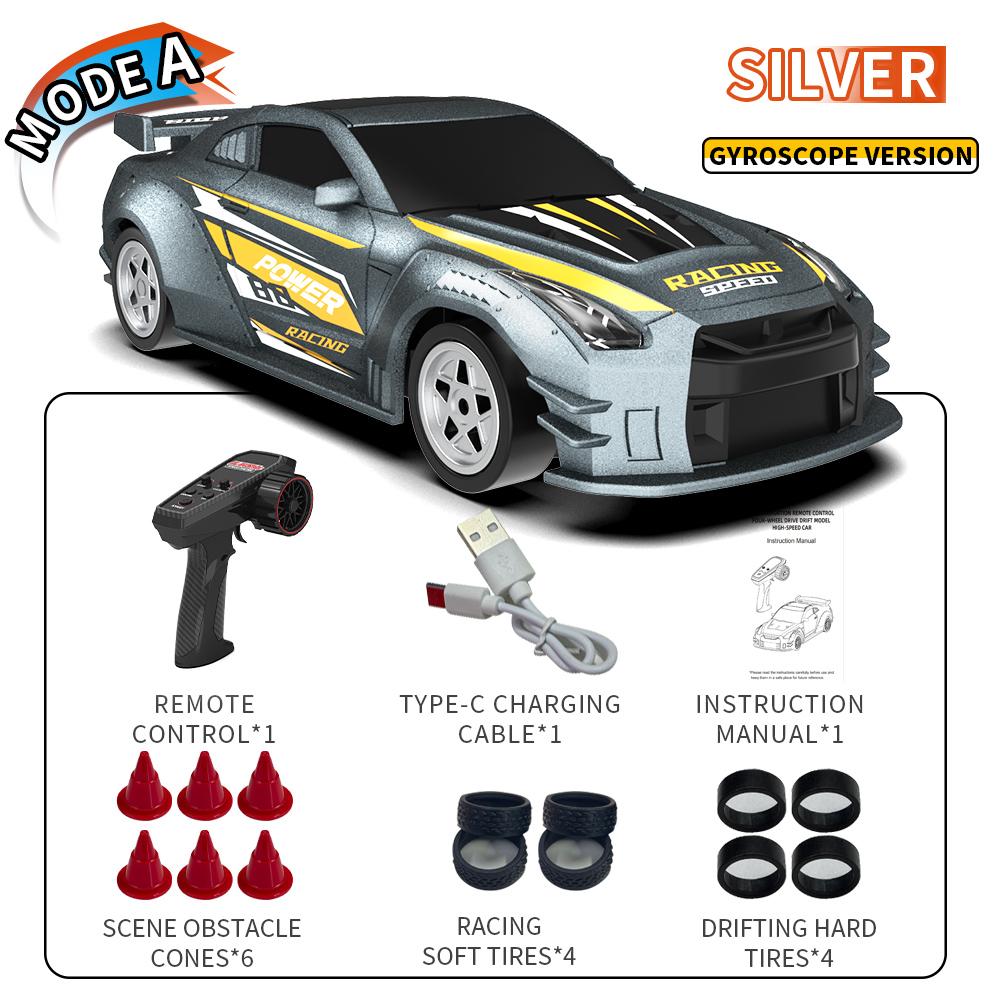 2.4G 1:43 Rc Drift Car With Gyroscope 4Wd Full Proportion Remote Control Car Jjrc C8827 Mini Racing Car Model Boy Toy Gift