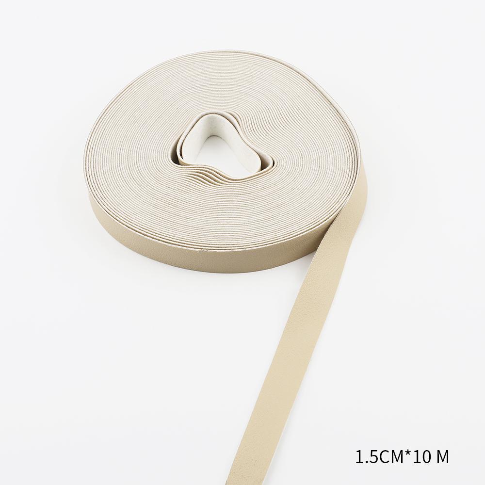 

10Meters 1.5/2cm PU Leather Strap Strips DIY Crafts Accessories Bag Straps Handle Handbag Soft Flat String Rope Jewelry Making