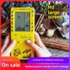 "4.1-Inch Large Screen Retro Tetris Game Console - Rechargeable Classic Children's Toy"