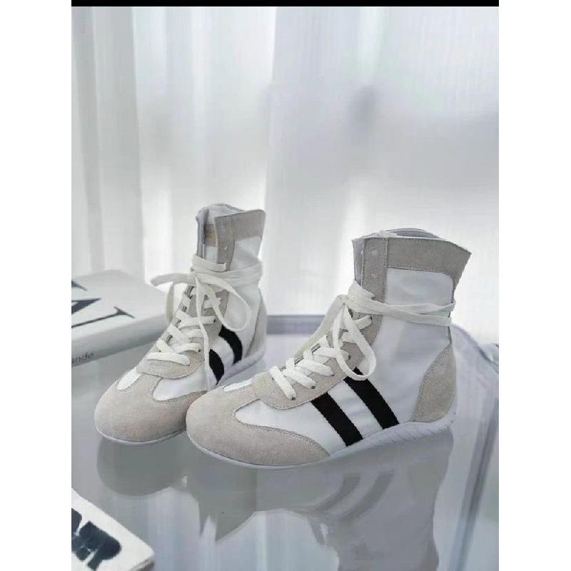 New Women's High-Top Retro Trainer Shoes - Platform Lace-Up Sneakers with Anti-Slip Sole |  Casual Shoes for Work & Sports