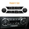 Dashboard Air Conditioner Wind Volume Heater Climate Control Ac Buttons For Mercedes Benz C GLK Class W204 X204 C180 C200 C300