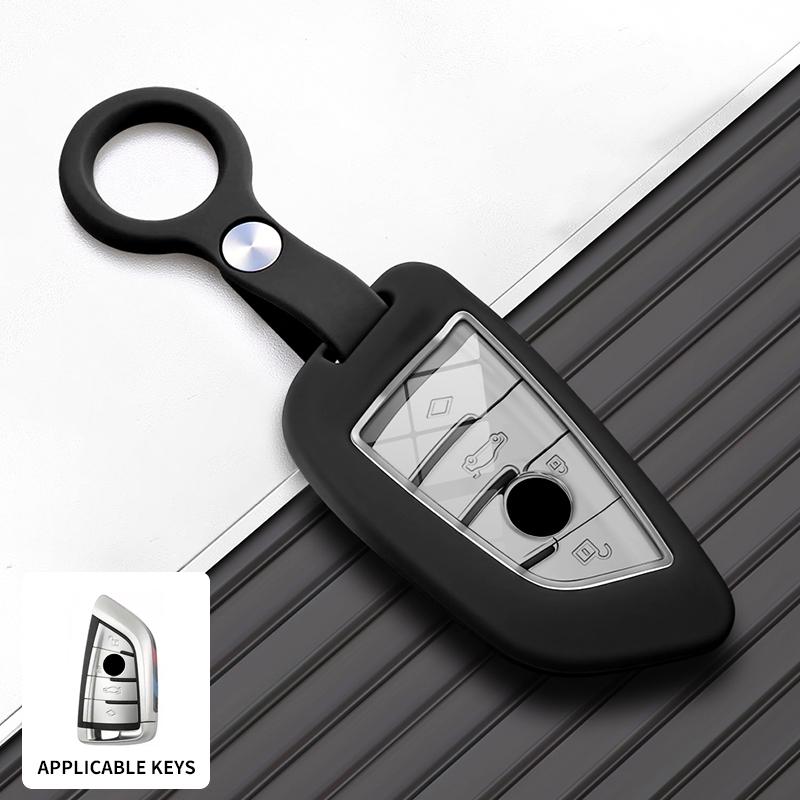 Car Key Case Cover Shell For BMW 1 3 5 7 Series iX1 iX3 i5 X1 X3 X4 X5 F15 X6 X7 F16 F10 F20 F30 F25 M3 M4 G20 G30 G01 Key Shell