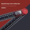 Digital Two-in-One Angle Ruler and Protractor with Black Vernier Caliper