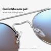 0 -0.50 -0.75 to -6.0 Night Vision Lenses Round Nearsighted Sun Glasses Polarised Metal Women Men Miopia Prescription Sun Glasses