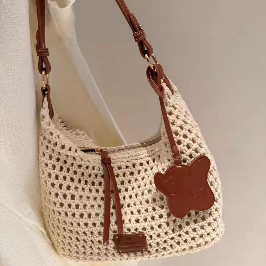 

Nanfeng versatile trendy wind bouquet tote bag female gentle pink handbag versatile foreign style shoulder bag