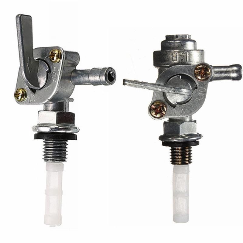 ON/OFF Universal Fuel Shut Off Valve Tap Replacement For Generator Gas Engine Tank Switch Fit 1/4" Hose Tap Fuel System 2
