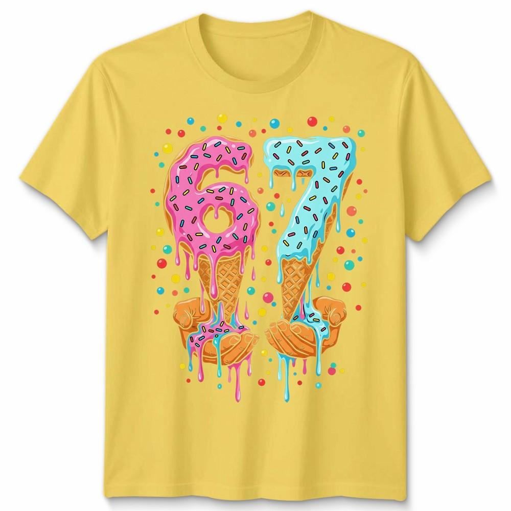 Funny Spotty 67 Unisex T Shirt Six Seven Dotty Spot Tee Graphic Top