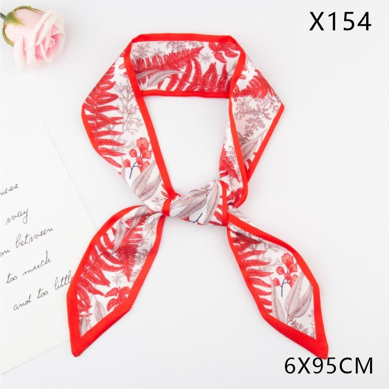 Seidentuch Schleife für Tasche Lang Vielseitig Streamer Gebundenes Haar Damenband Haarschmuck Stirnband