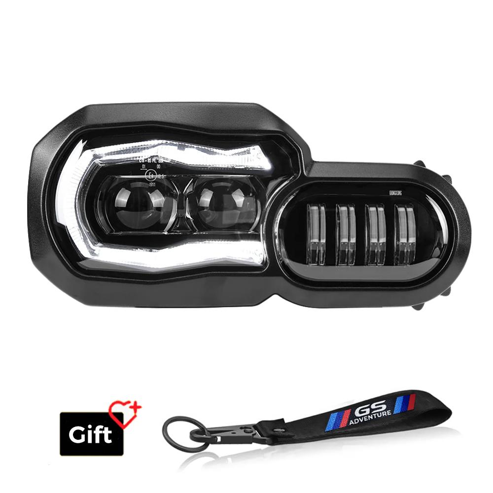 E9 Motorcycle LED Headlights for BMW F650GS F700GS F800GS F800R ADV GS F800 R Lights Complete LED Headlights Assembly 2008-2018