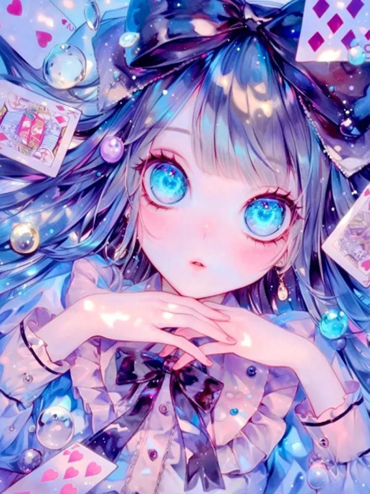 DIY Diamond Art Painting Collection 2024 Japanese Cartoon Anime Girl Embroidery Cross Stitch 5D Diamond Mosaic Home Decoration