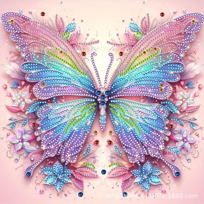 Tiktok Flash Diamantmalerei DIY Diamantaufkleber Kristall Diamant Handbemalung Voll Diamant Quadratischer Diamant Buntes Dekoratives Gemälde