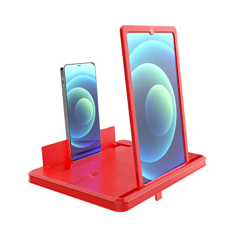 Ultra-Clear Vertical & Horizontal Phone Screen Magnifier with Eye Protection Tablet-Style Bracket