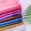 Imitation Silk Satin Fabric for Wedding Dresses and Gift Box Packaging (50x75)