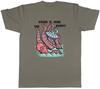 Alien Octopus Unisexs TShirt Funny the Ocean Is Mine Buddy Tee Gift