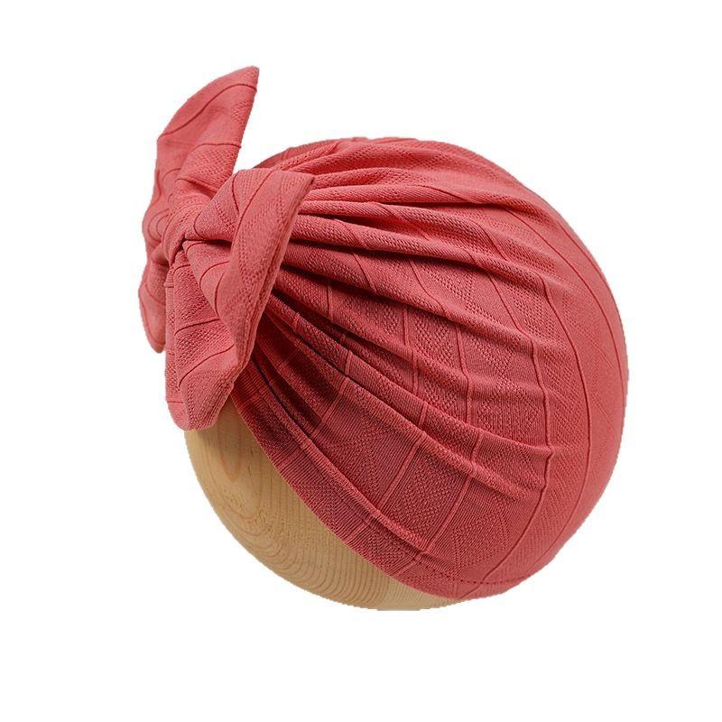 Baby Hat Girls Bowknot Cap Kids Beanie Newborn Photography Spring Autumn Summer Infant Turban Children Props