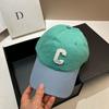 Hyunya Wind Candy Color Cap C Letter Youth Sweet Sports Baseball Cap Outdoor Travel Leisure Cap