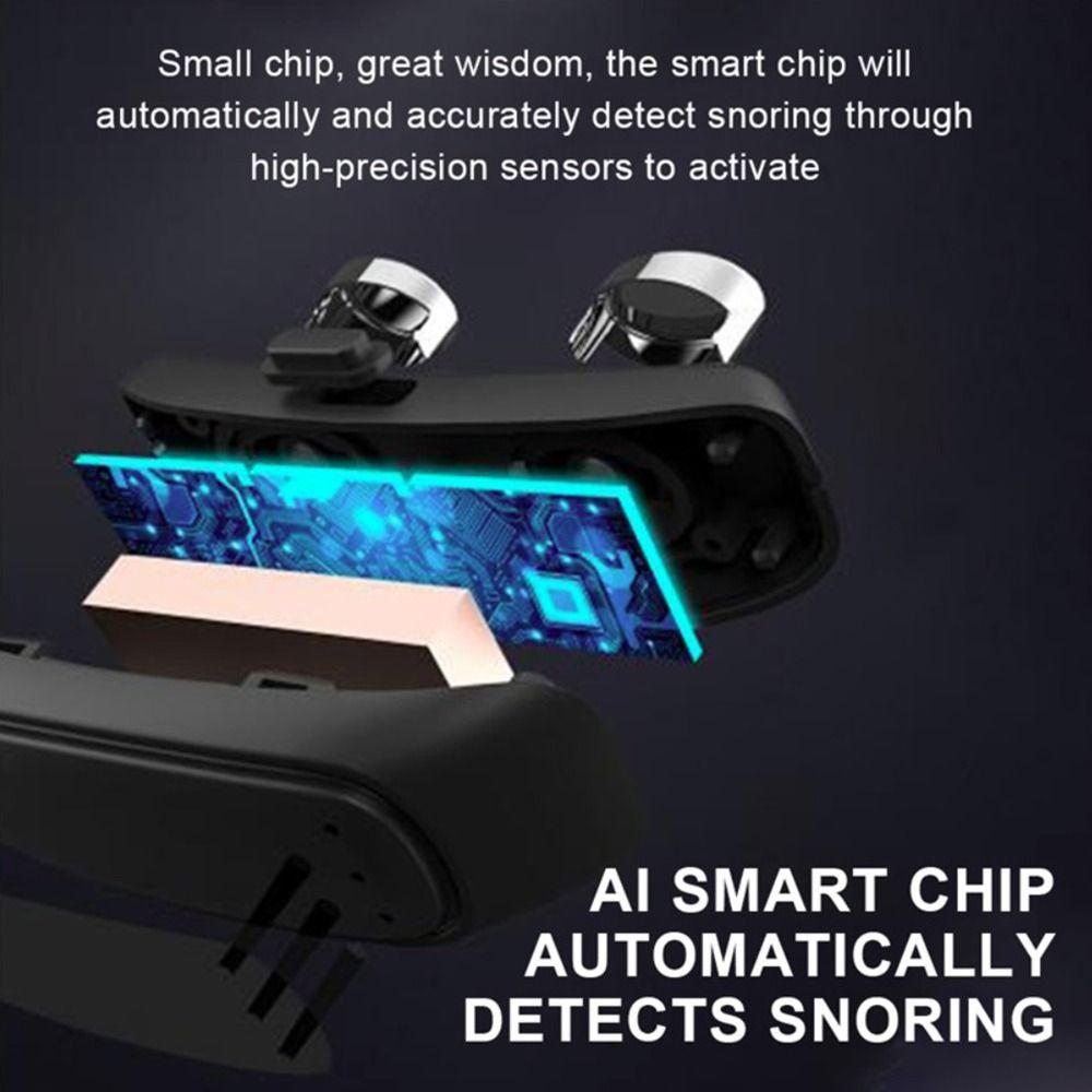 Apparatus Smart Anti Snoring Device EMS Pulse Snoring Stop Electric Snoring Corrector for Men Women