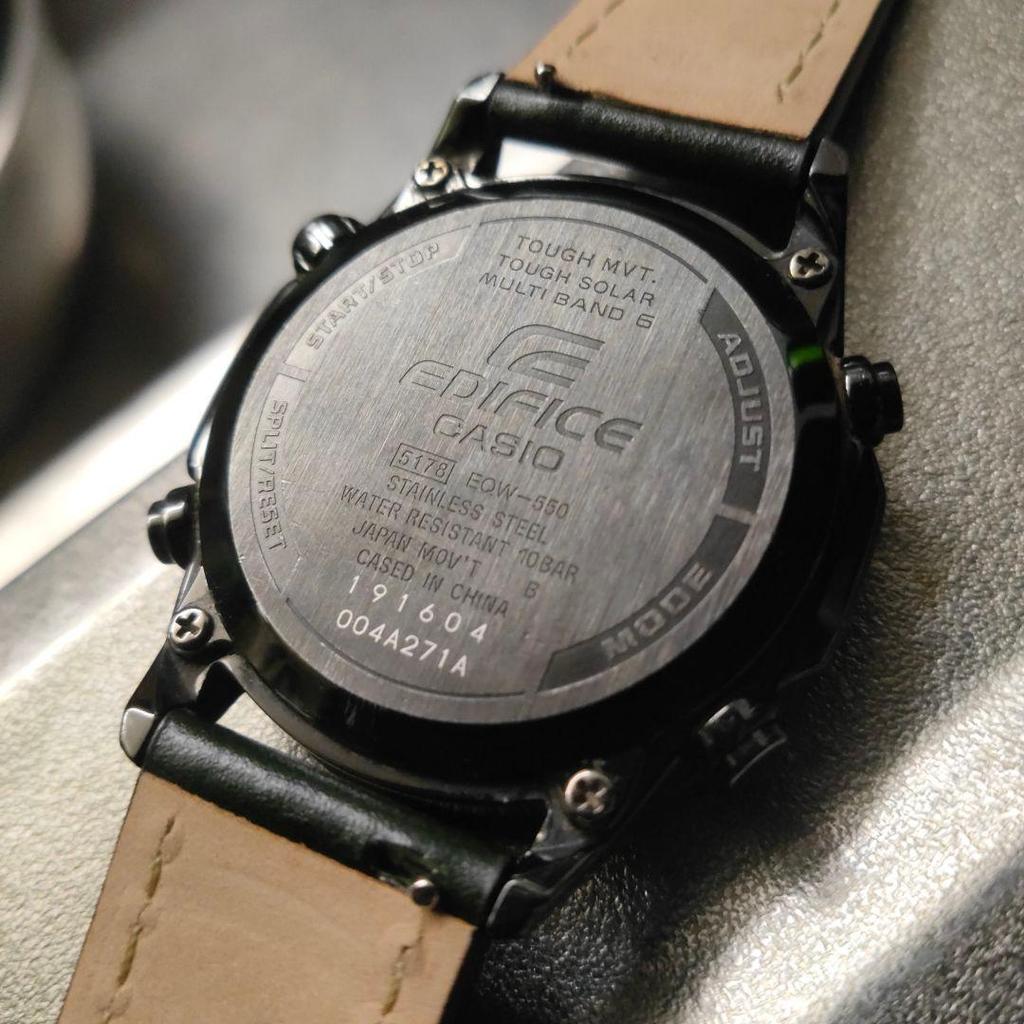 Used CASIO EDIFICE EQW-550