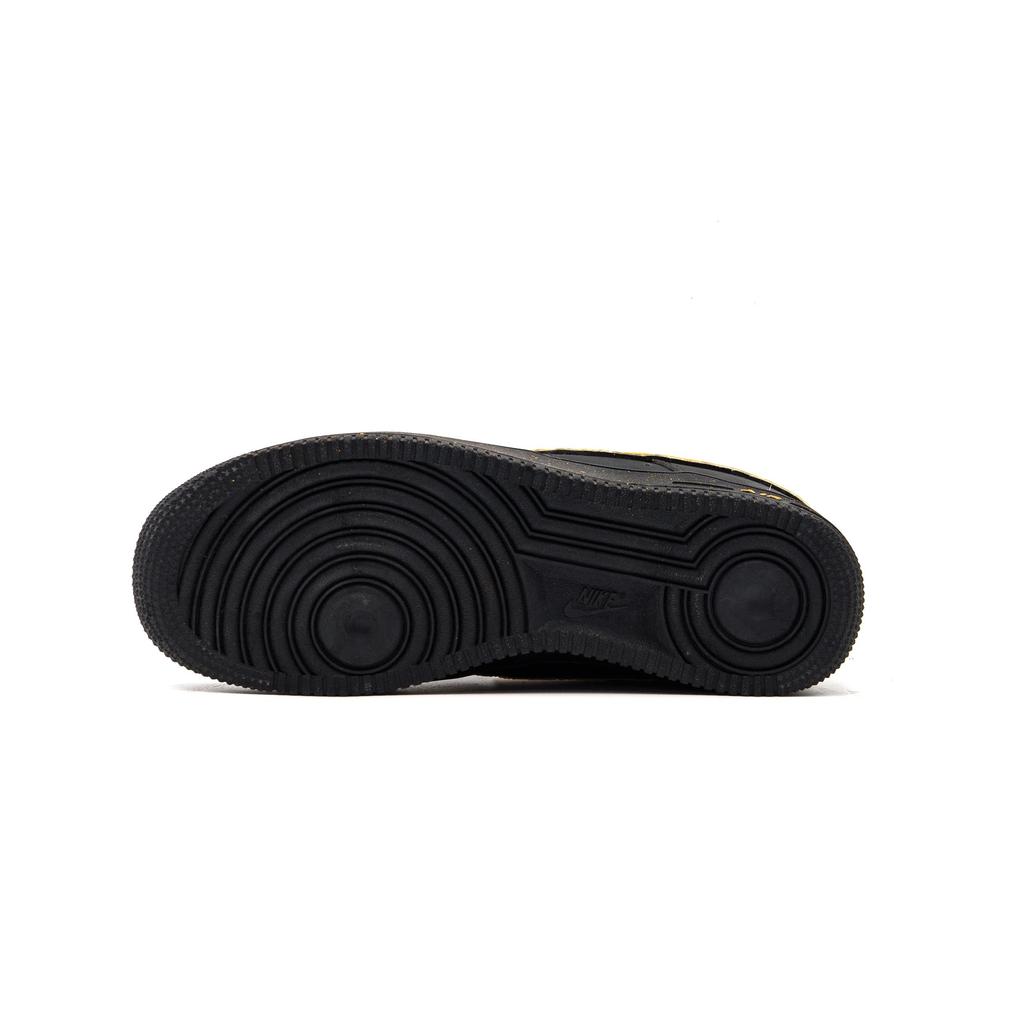 Nike Air Force 1 Low Top Skateboard Shoes Unisex Black Gold CW2288-111(Team500-QD)