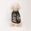 Winter Dog Clothes Outdoor Thickened Warm Pet Cotton-Padded Clothes Reflective Webbing Cotton Vest Chest Back
