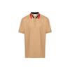 Burberry contrasting-collar cotton polo shirt 80831551
