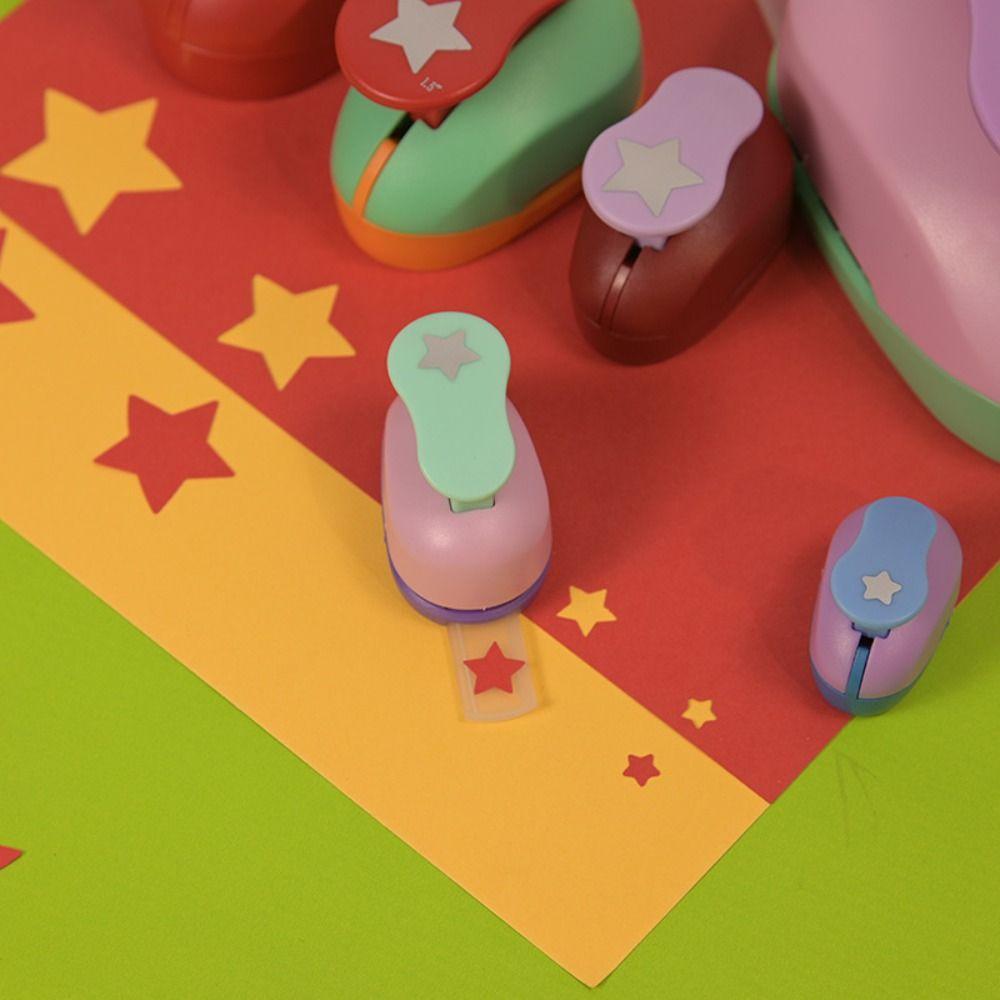 Labor-saving Embossing Machine 8/16/22/31/50mm Star Punching Machine Scrapbooking