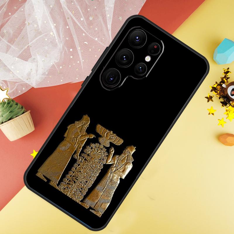 

Lamassu Assyrian Mesopotamian Case For Samsung Galaxy S24 S23 S22 Ultra S21 S20 FE Note 20 Note 10 S8 S9 S10 Plus Cover For Note 10 Plus