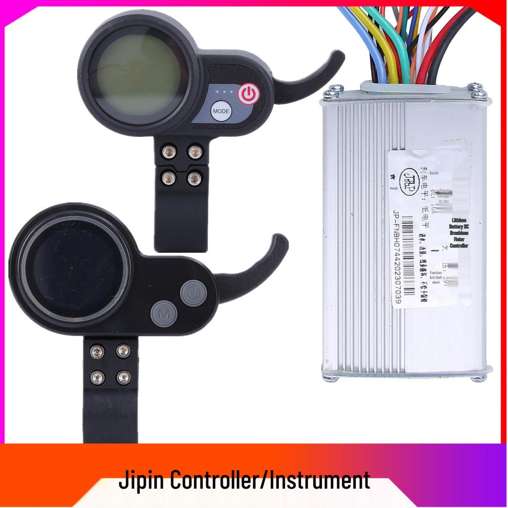 Monopattino Elettrico Jipin con Cruscotto Intelligente LCD e Controller a Schermo Colorato Due-in-Uno