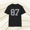 Throwbackmax Tim Brown Oakland Raiders NFL T-Shirt - Vorder- und Rückseite bedruckt