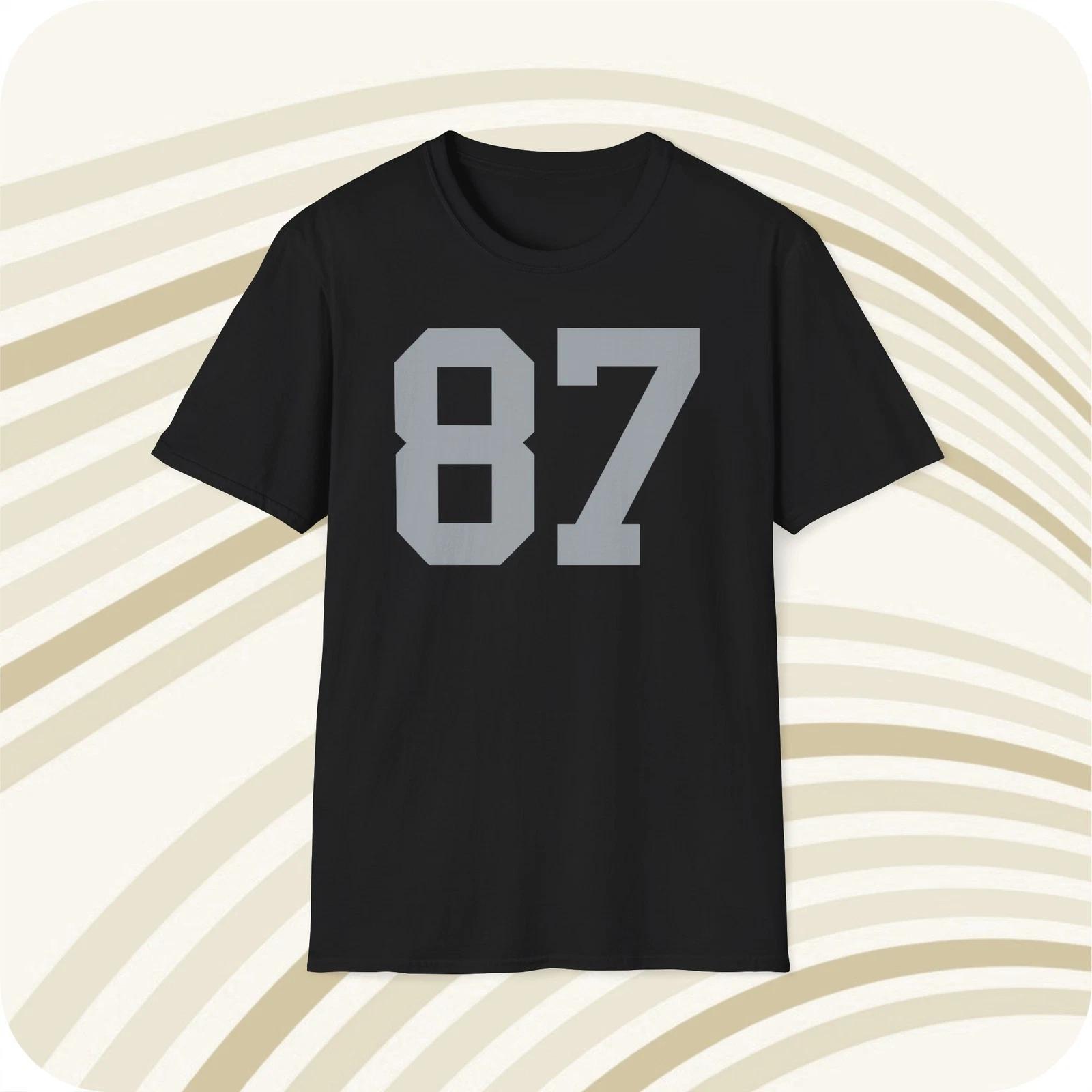 

Throwbackmax Tim Brown Oakland Raiders NFL Jersey T shirt - Front & Back Print 4XL