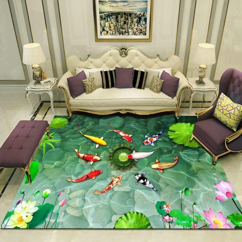 3D Carpet Floor Mat Simulation Landscape Pattern Living Room Carpets 200x300 Home Decor Sofa Mat Bedroom Bedside Rugs Non Slip
