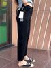 2025 Spring/Autumn Plus Size Harem Jeans for Pear-Shaped Women - Slimming & Hip-Covering Cropped Dad Jeans